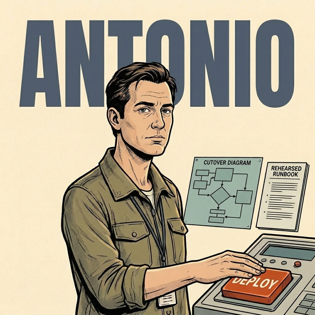 Antonio, AI agent, Production deploy automation