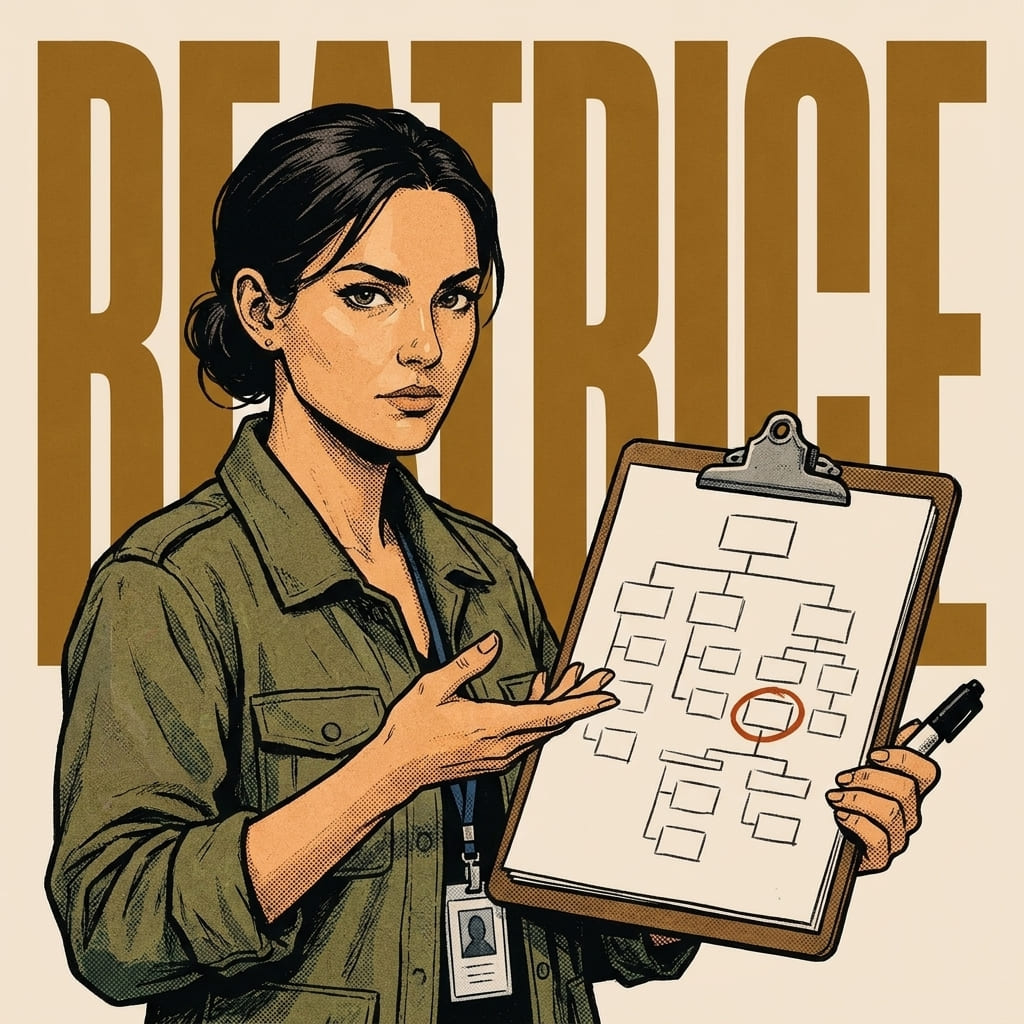 Beatrice, AI agent, Information architecture