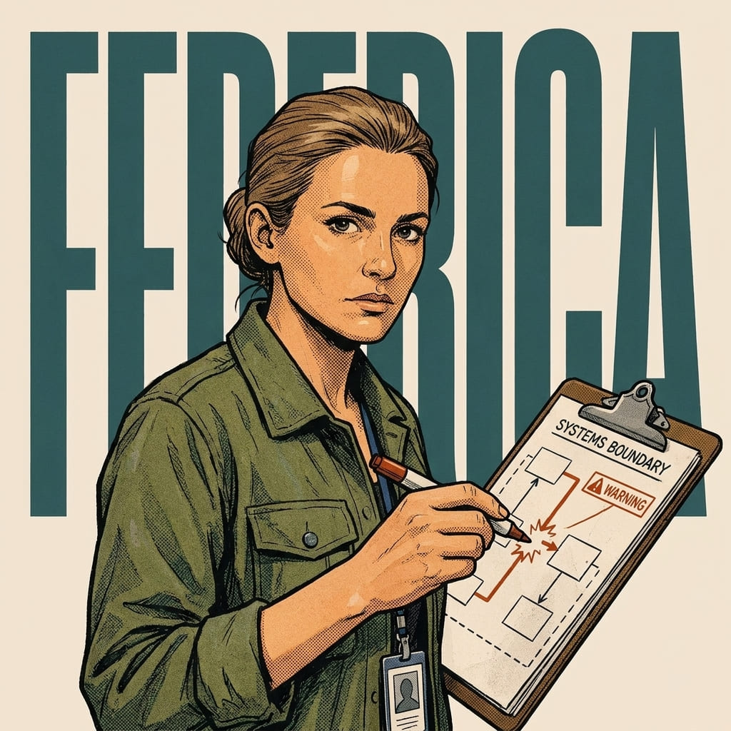 Federica, AI agent, Integration boundary mapping
