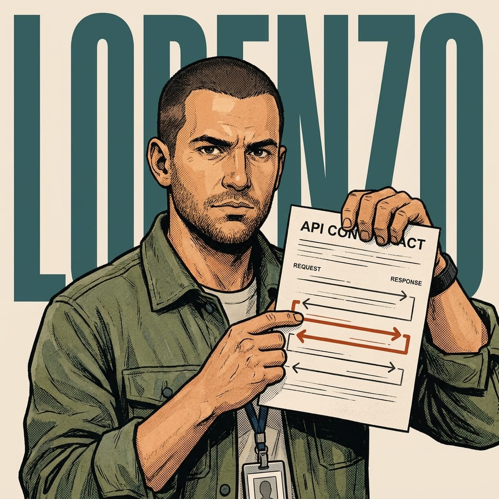 Lorenzo, AI agent, API contract design